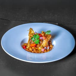 Samosa Choley Chaat